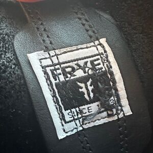 Frye Black Leather Footwear